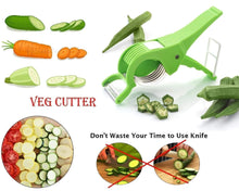 Load image into Gallery viewer, 2 IN 1 VEGETABLE CUTTER WITH PEELER
