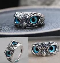 Load image into Gallery viewer, Attractive Silver Plated Owl Ring
