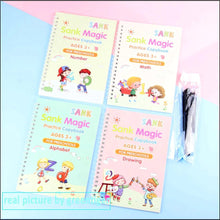 Load image into Gallery viewer, Magical Learning Books (Set Of 4 With Free Pen and 10 Refill)
