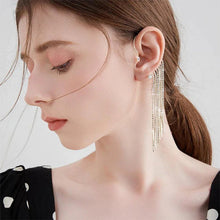 Load image into Gallery viewer, SPARKLING DIAMOND HANGING EARINGS
